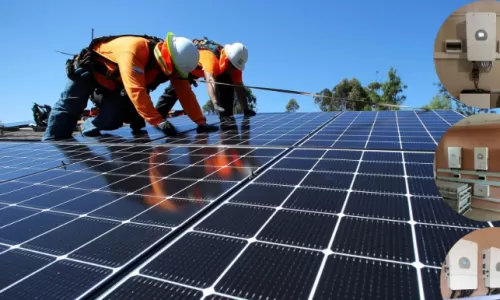 Lắp đặt năng lượng mặt trời cho khu công nghiệp