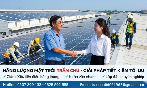Bàn giao cho nhà xưởng may ở Thủ Đức-HCM