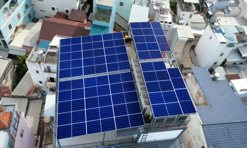 Bàn giao thành công hệ thống huawei 30kw cho Điện Thoại vui