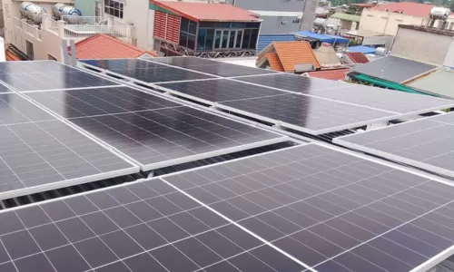 Bàn Giao Hệ Thống Điện Mặt Trời Hybrid 15kW 3 pha