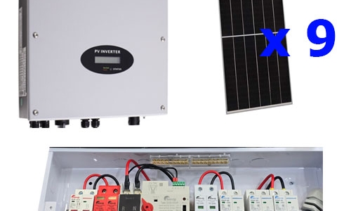 hệ thống điện mặt trời 3kw giá bao nhiêuu