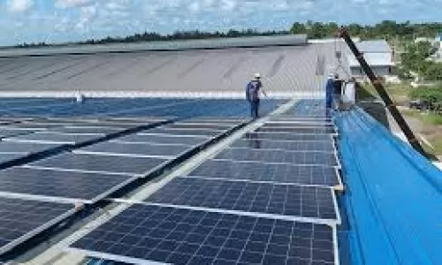 Lắp đặt điện mặt trời khu công nghiệp