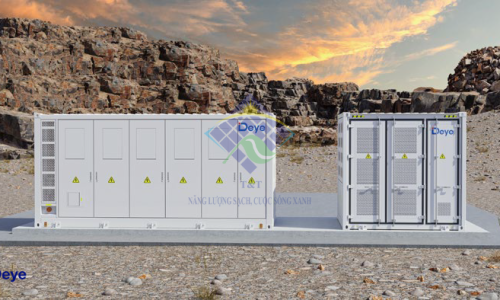 Pin lưu trữ Deye giúp giảm chi phí điện