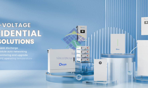 Pin lưu trữ Deye trong phát triển năng lượng tái tạo