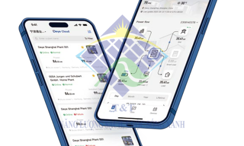 Pin lưu trữ Deye và vai trò trong điện mặt trời