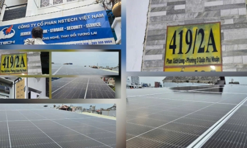 LẮP ĐẶT HỆ THỐNG NĂNG LƯỢNG MẶT TRỜI 10KW TẠI HSTECH VIỆT NAM