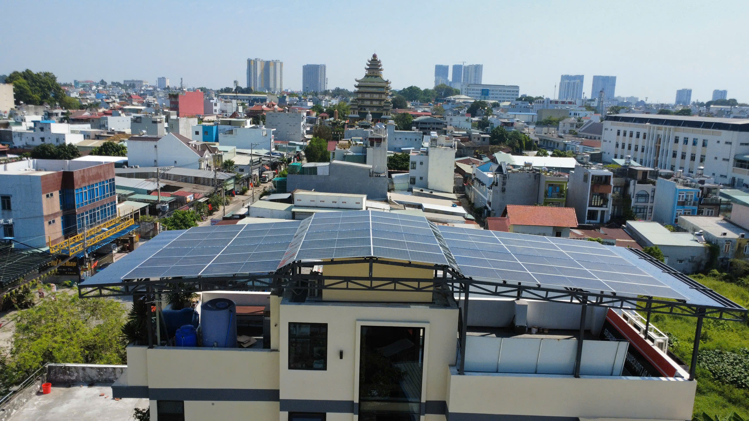 điện mặt trời hòa lưới là gì