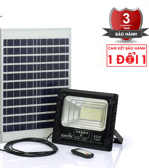 Đèn LED năng lượng mặt trời SUNTEK JD-8860