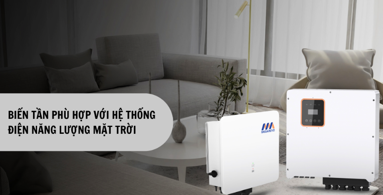 Biến tần giúp tối ưu công suất điện mặt trời