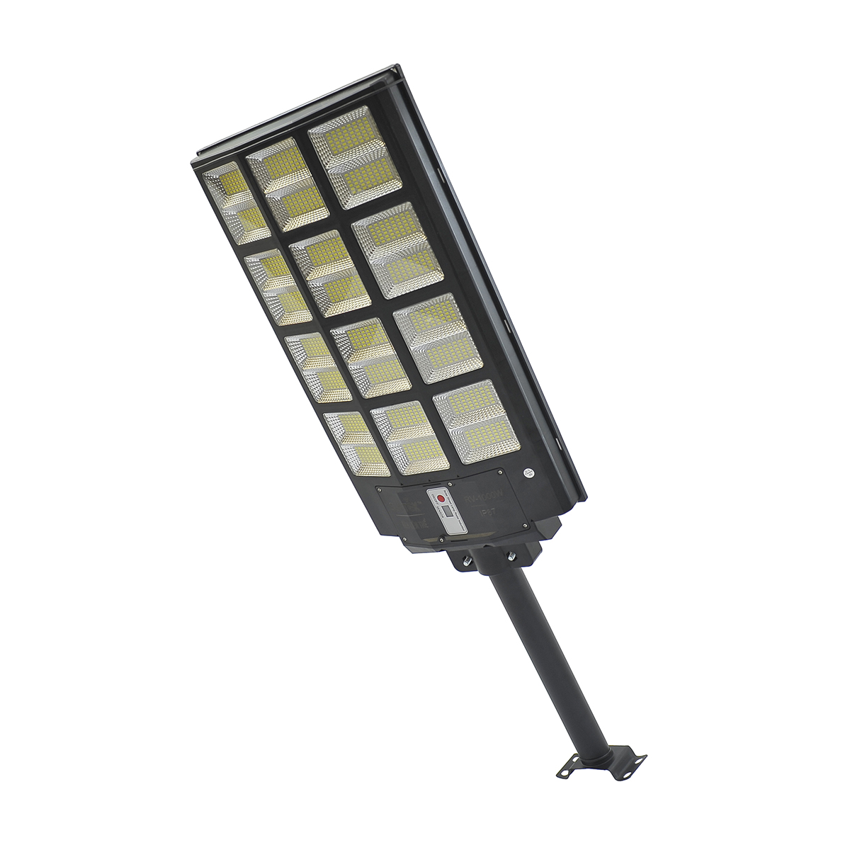 Bộ đèn đường gắn  liền tấm pin năng  lượng mặt trời  .Model: RV-1000,