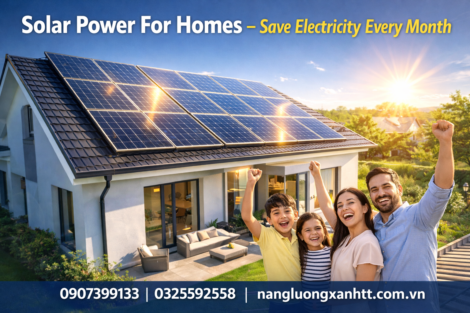 tại sao nên lắp điện năng lượng mặt trời