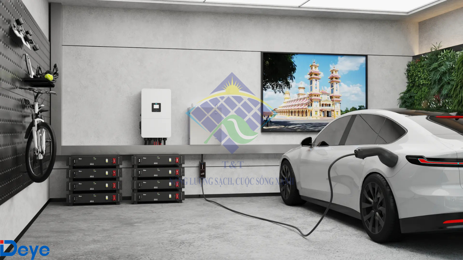 Lắp đặt Inverter Deye cho nhà ở tiết kiệm chi phí