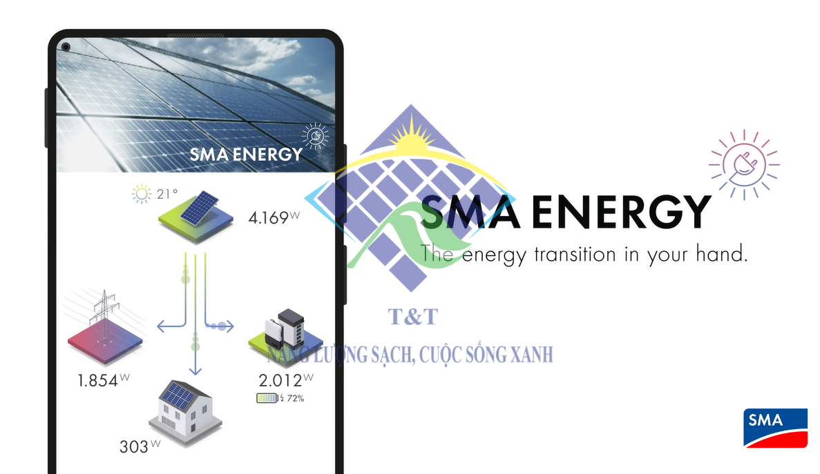 Inverter SMA trong các công trình năng lượng tái tạo