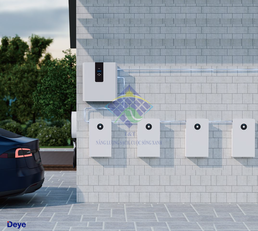 Inverter Deye cho công trình năng lượng tái tạo