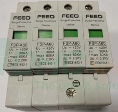 hống Sét Lan Truyền DC 1000V 3P 20-40kA FEEO