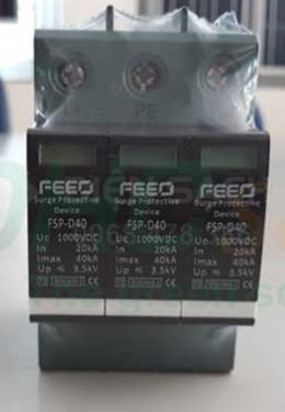 chống Sét Lan Truyền DC 1000V 3P 20-40kA FEEO