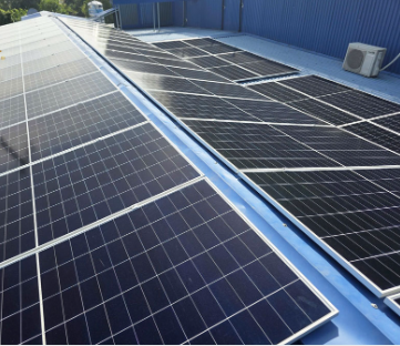 bàn giao công trình nlmt CTY Tiến Tuấn