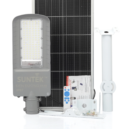 Đèn đường năng lượng mặt trời SUNTEK DA-02