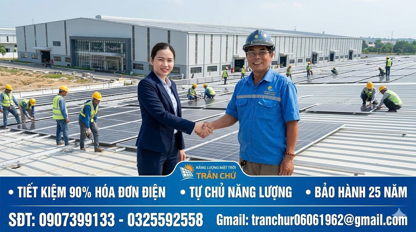 bàn giao hệ thống thành công cho nhà xưởng