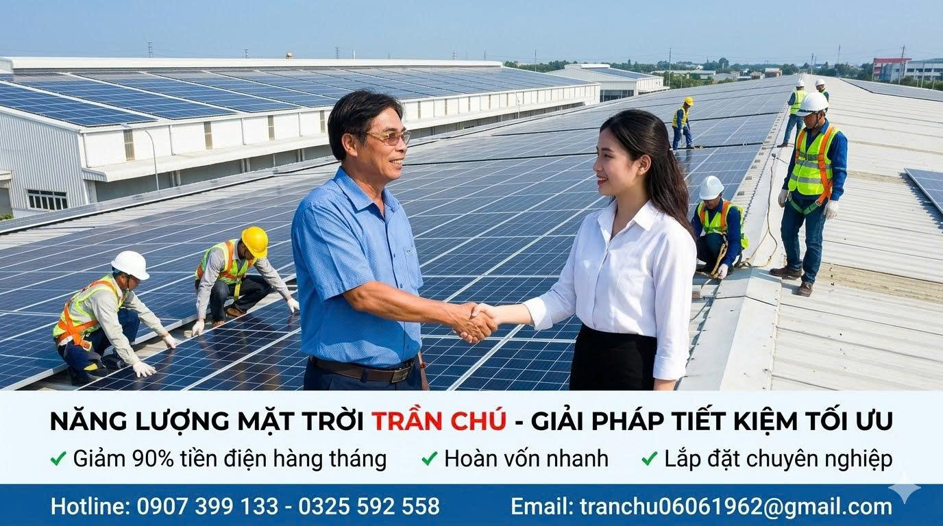 Bàn giao cho nhà xưởng may ở Thủ Đức-HCM