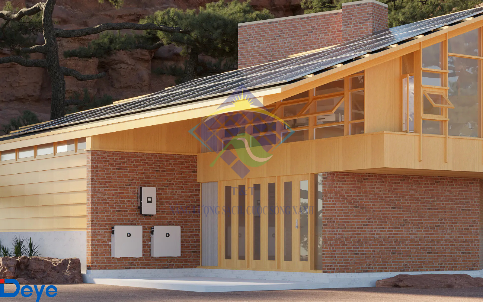 Inverter Deye tối ưu hiệu suất cho hệ thống mặt trời