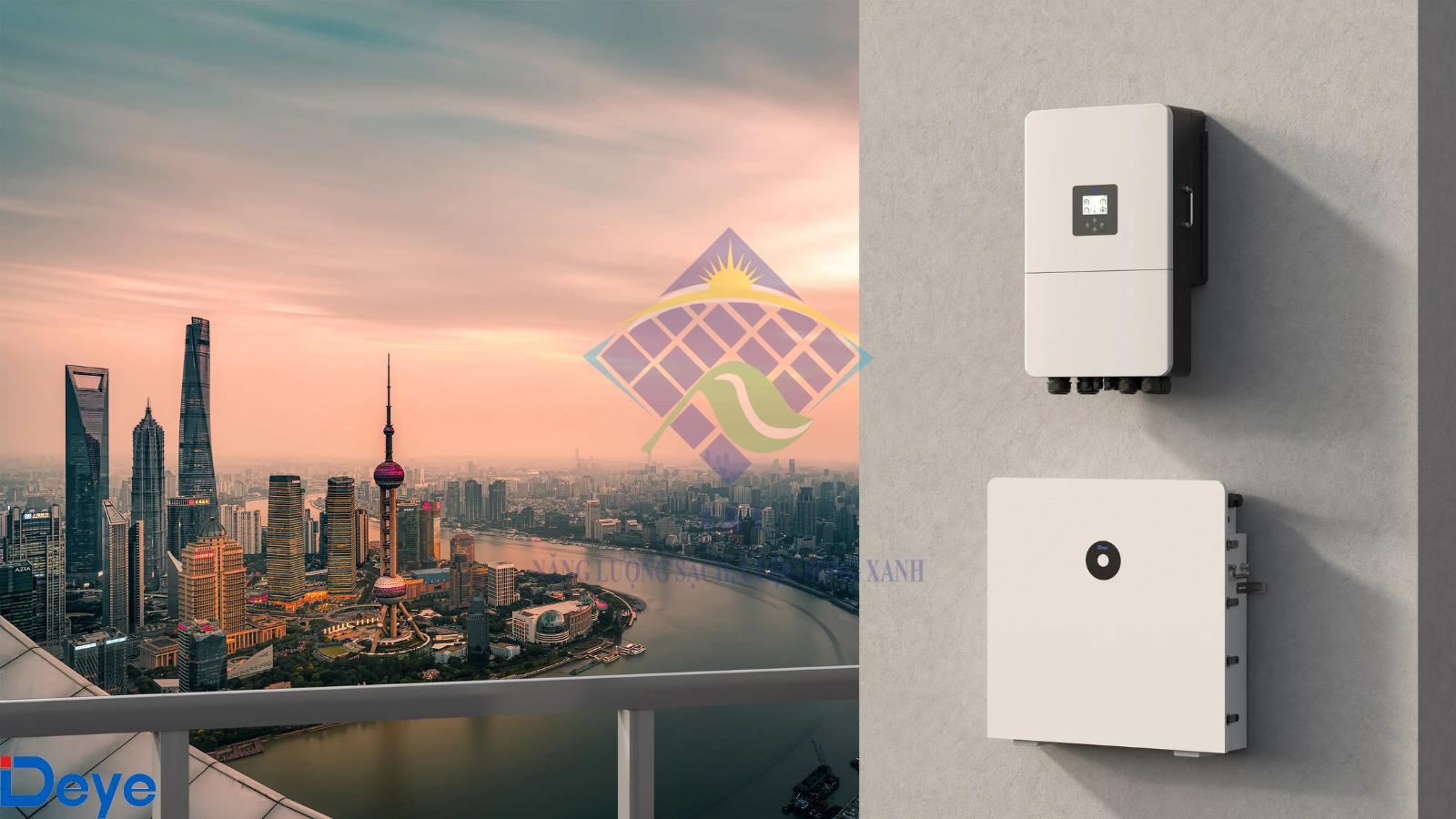 Inverter Deye tối ưu hiệu suất cho hệ thống mặt trời