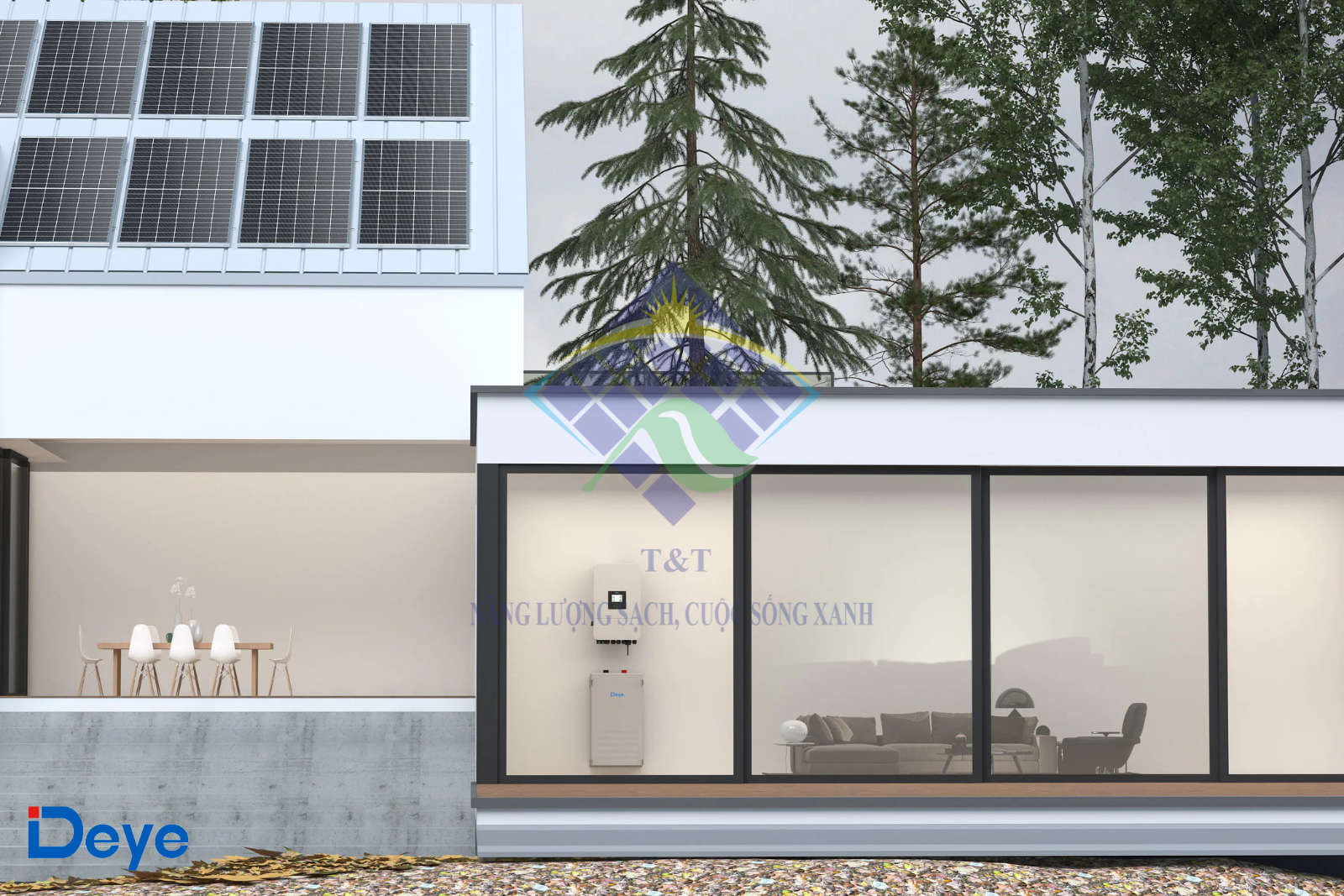 Inverter Deye tối ưu hiệu suất điện mặt trời