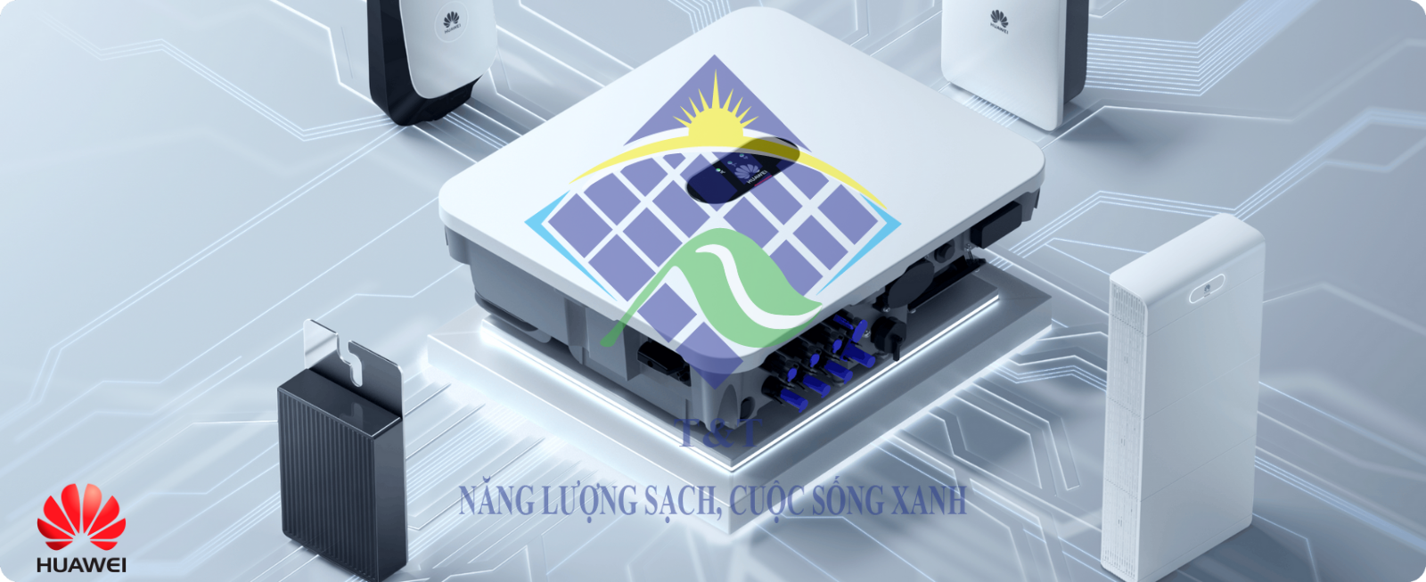 Inverter Huawei Tối ưu hiệu suất năng lượng