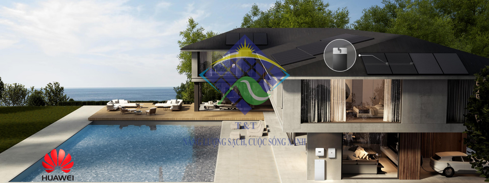 Inverter Huawei Tối ưu hiệu suất năng lượng