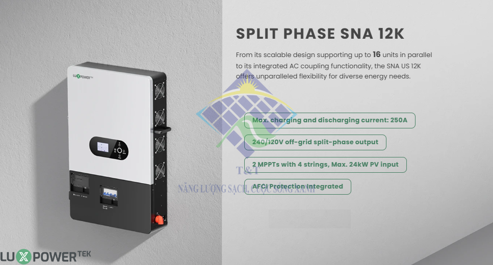 Inverter Luxpower lựa chọn tối ưu cho điện mặt trời