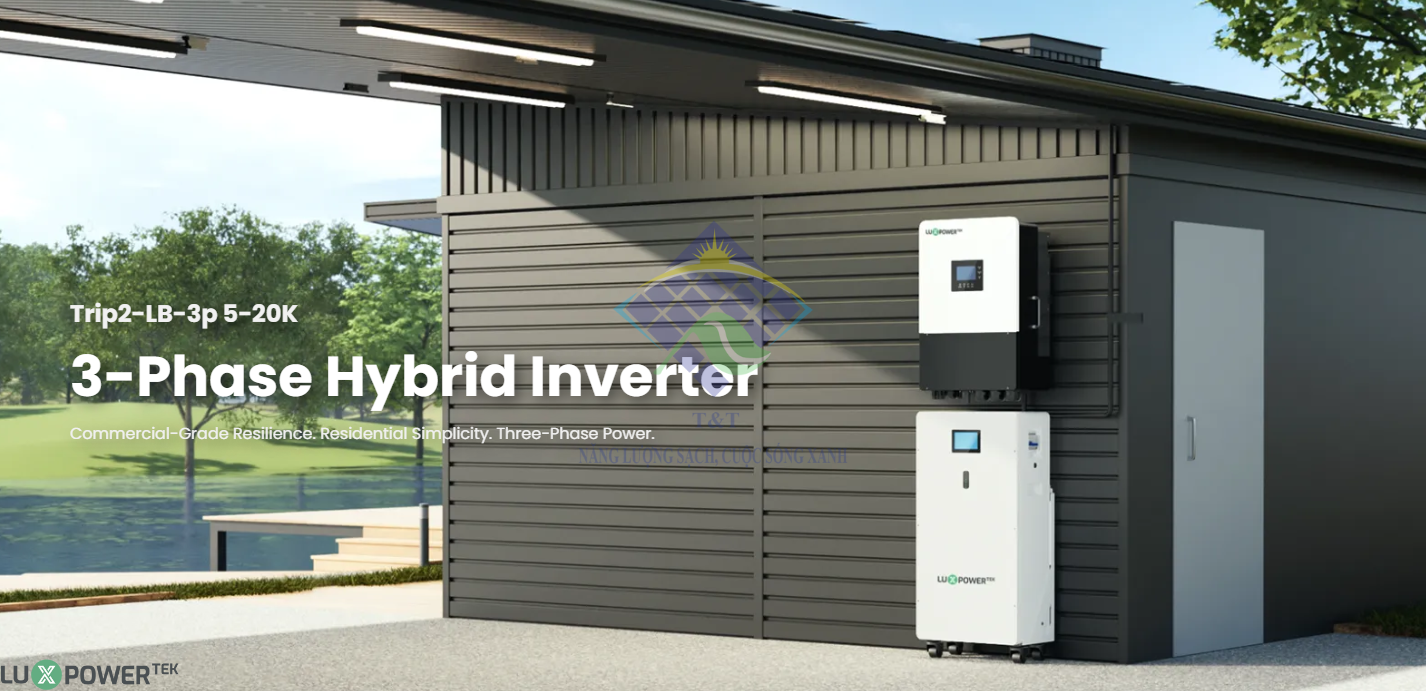 Inverter Luxpower Tối ưu hiệu suất năng lượng