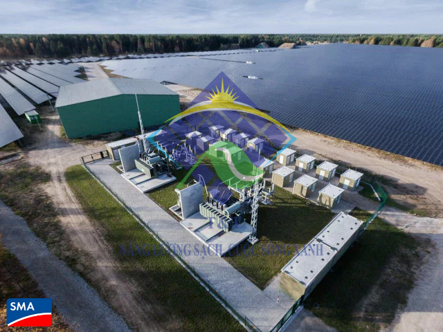 Inverter SMA tiết kiệm chi phí cho dự án năng lượng