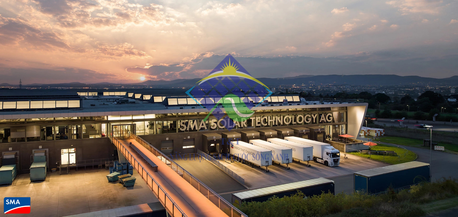 Inverter SMA cho dự án năng lượng mặt trời doanh nghiệp