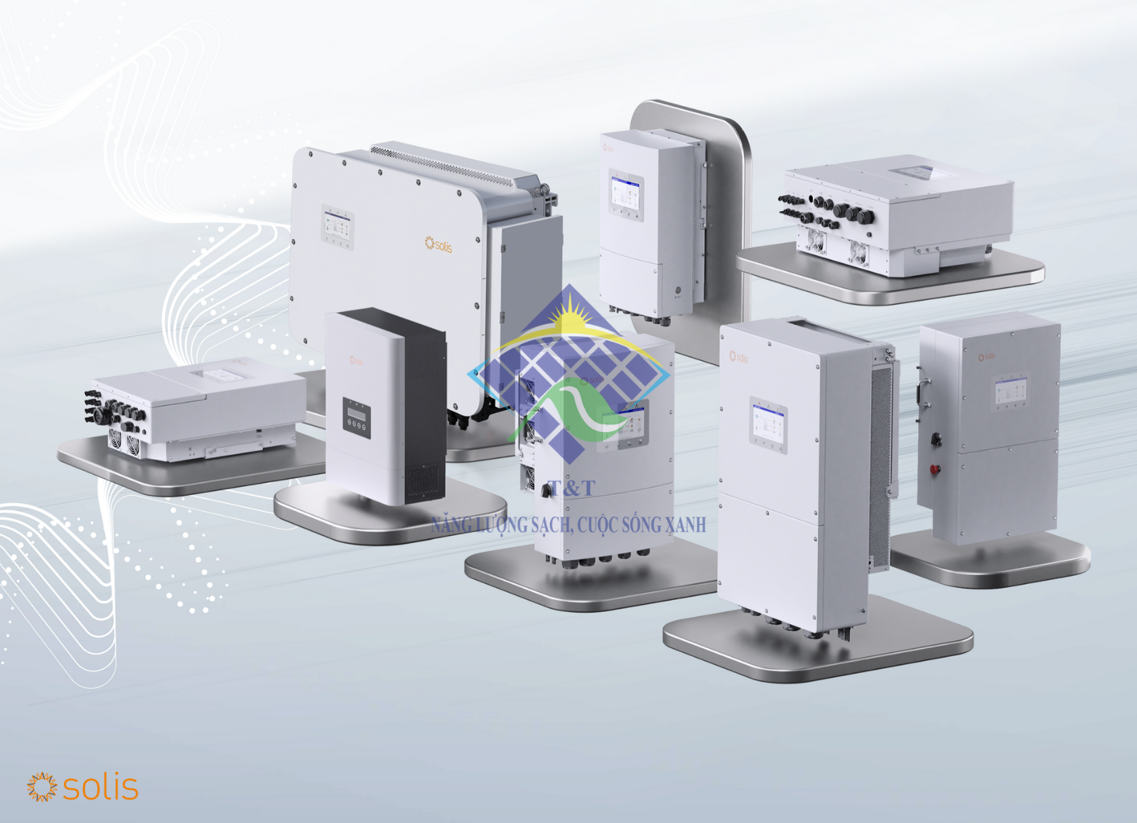 Inverter Solis cho hệ thống điện mặt trời hòa lưới