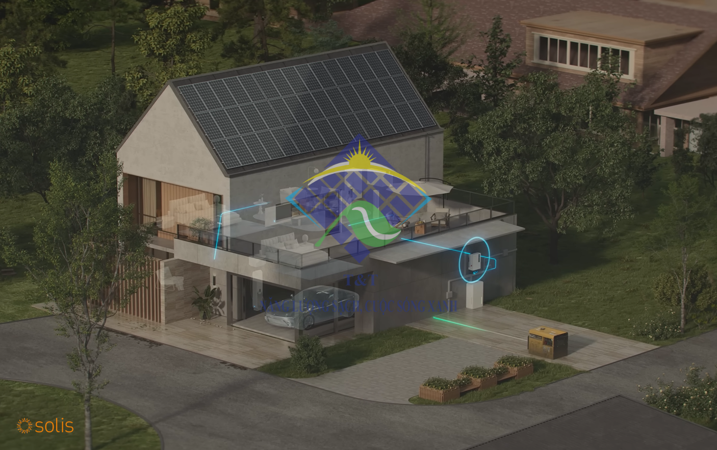 Inverter Solis và phát triển năng lượng tái tạo