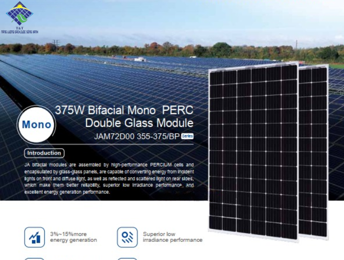 JA Solar: Lựa chọn hiệu quả cho các công trình xanh