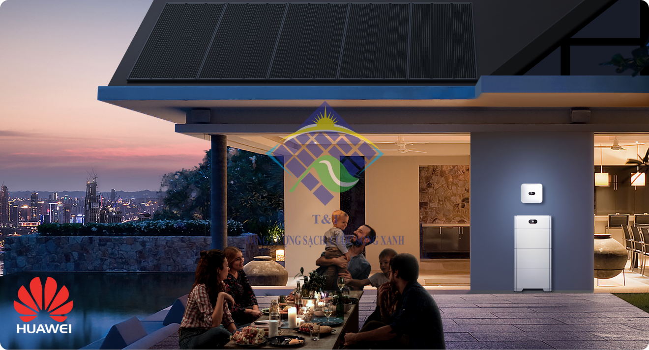 Lắp đặt Inverter Huawei cho hệ thống gia đình