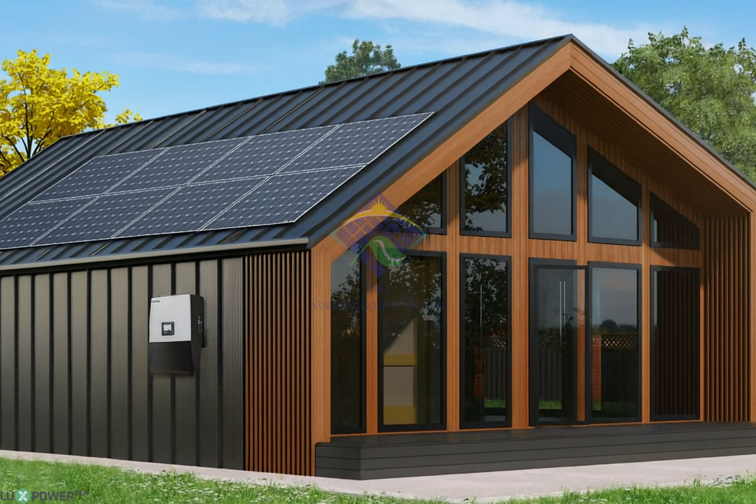 Lắp đặt Inverter Luxpower cho gia đình