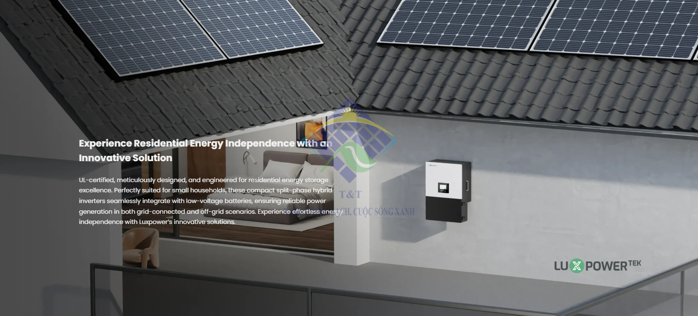 Lắp đặt Inverter Luxpower cho gia đình