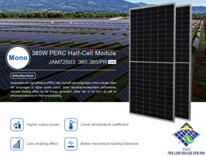 Lắp đặt tấm pin JA Solar cho hệ thống điện mặt trời hòa lưới