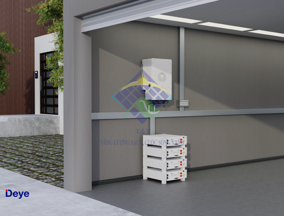 Lợi ích Pin lưu trữ Deye trong điện mặt trời