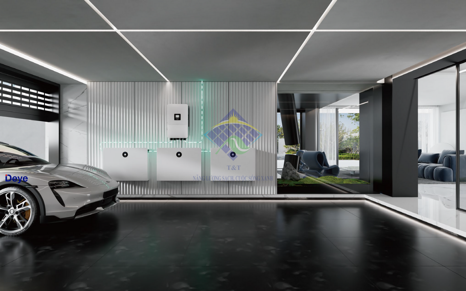 Lợi ích Pin lưu trữ Deye trong điện mặt trời