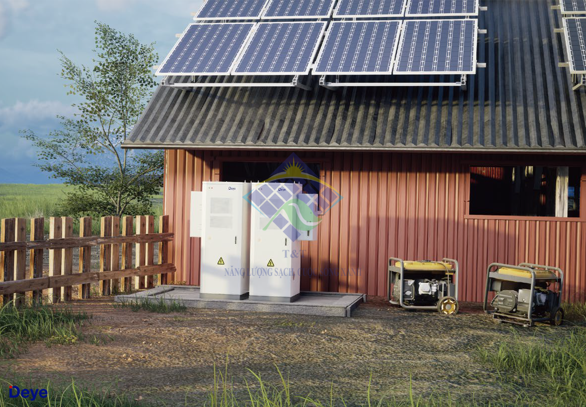 Lợi ích Pin lưu trữ Deye trong điện mặt trời