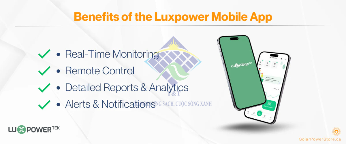 Lợi ích sử dụng Inverter Luxpower cho điện mặt trời