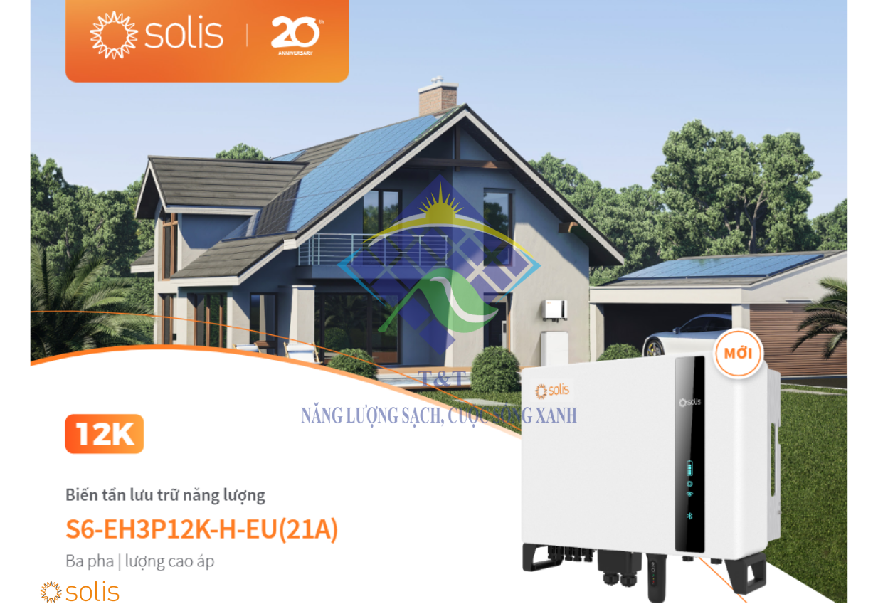 Lợi ích sử dụng Inverter Solis cho điện mặt trời