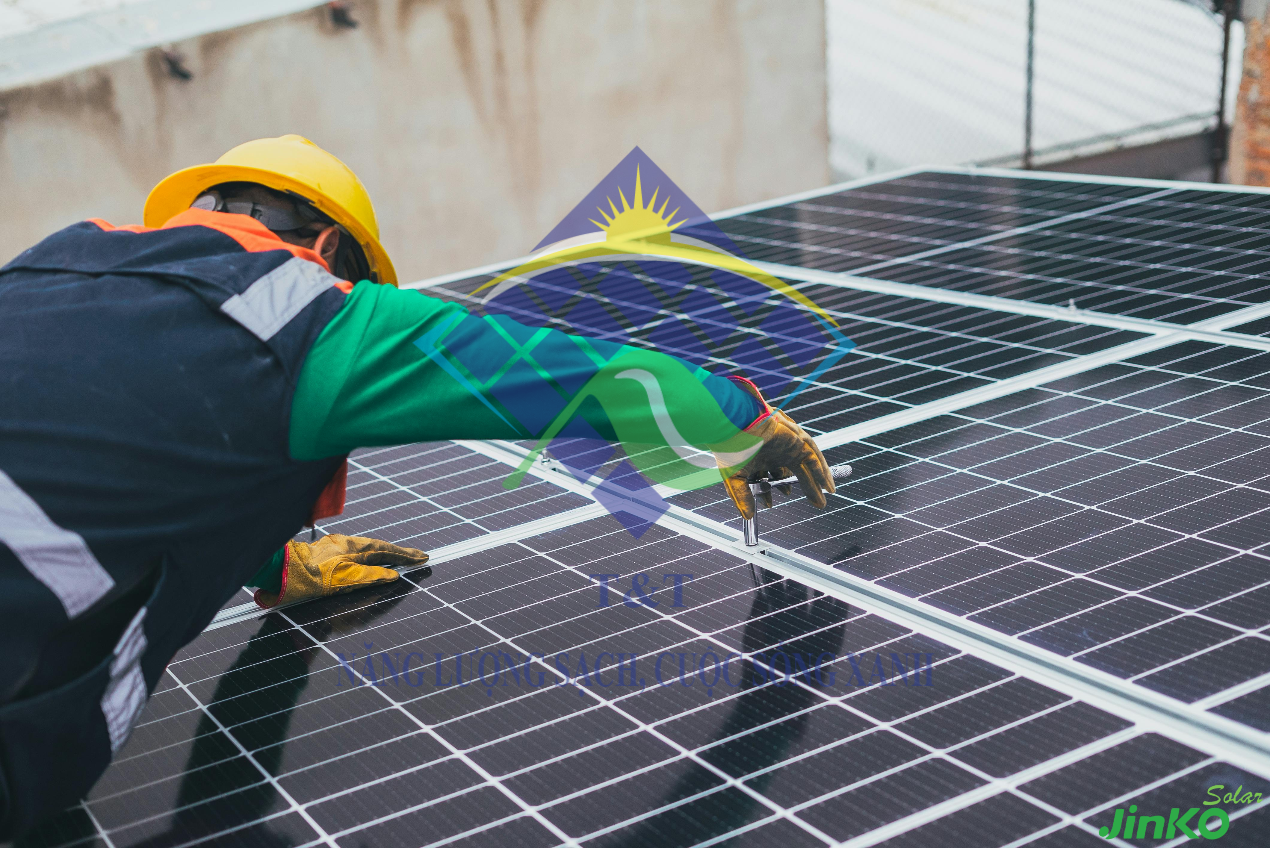 Jinko Solar cho dự án năng lượng mặt trời lớn