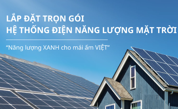 Hệ thống năng lượng mặt trời tiết kiệm chi phí cho gia đình
