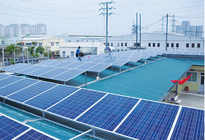 Thi công hệ thống năng lượng mặt trời