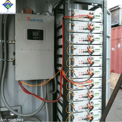 Pin lưu trữ cho khu công nghiệp