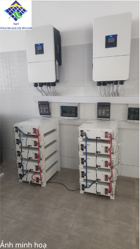 Pin lưu trữ cho khu công nghiệp